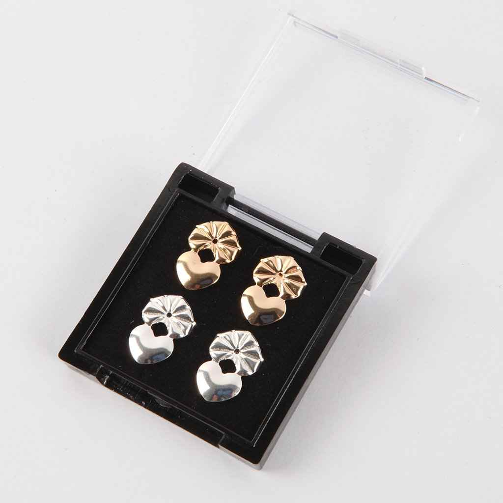 3 Pairs Earring Backs for Droopy Ears | Earring Lifters for Heavy Earring |  Earlobe Secure Clear Miracle,Style:Style 3;