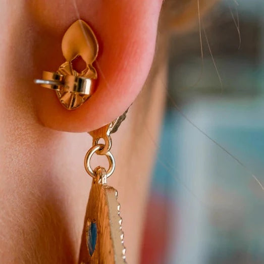 8 Pieces Jumbo Earring Backs Large Earring Backs Secure Earring Lifters Backs Adjustable